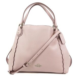Coach Eddie Scallop Pebble 31 NWOT, never used